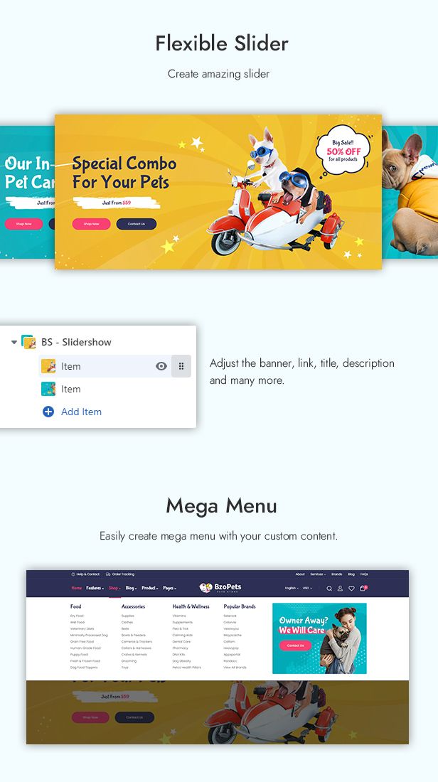 BzoPets - Pet Store and Supplies Shopify Theme - 8