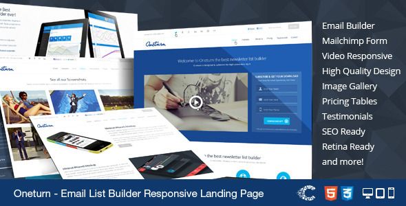 University Responsive Bootstrap Landing Template - 5