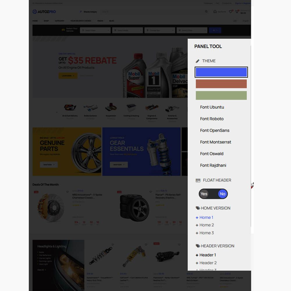 Autozpro- Premium Auto Parts Prestashop Theme Autozpro- Premium Auto Parts Prestashop Theme