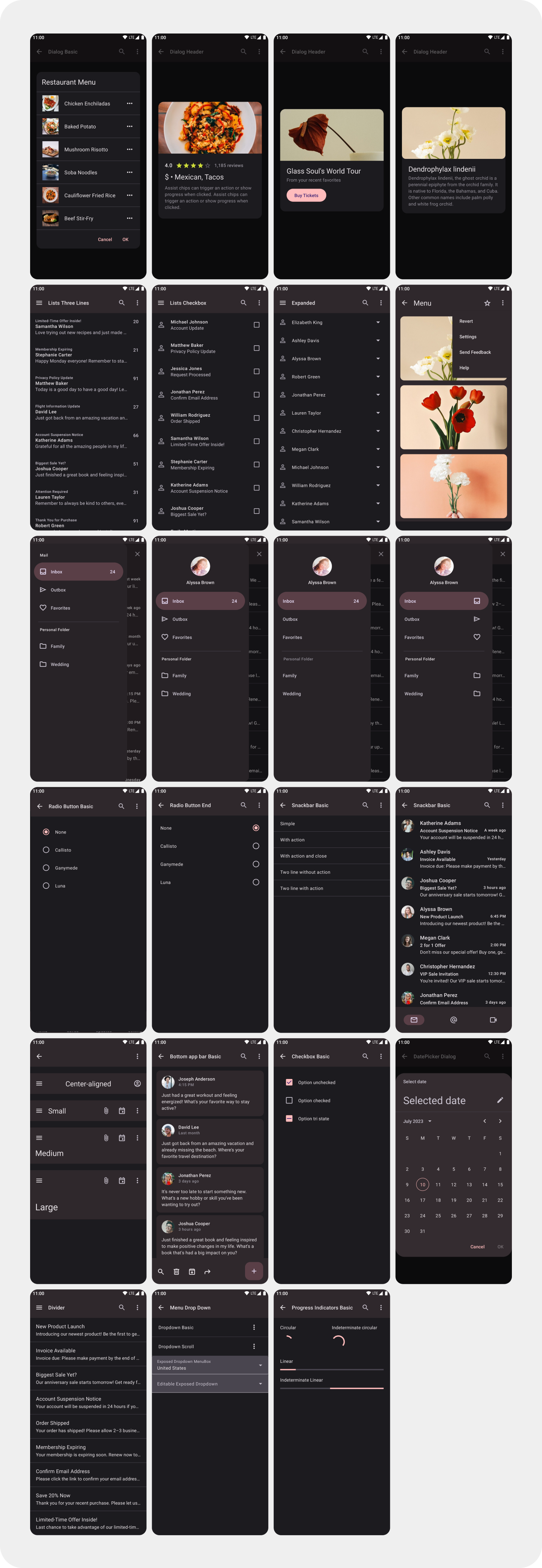 ComposeX - Android Jetpack Compose UI 1.0 - 11