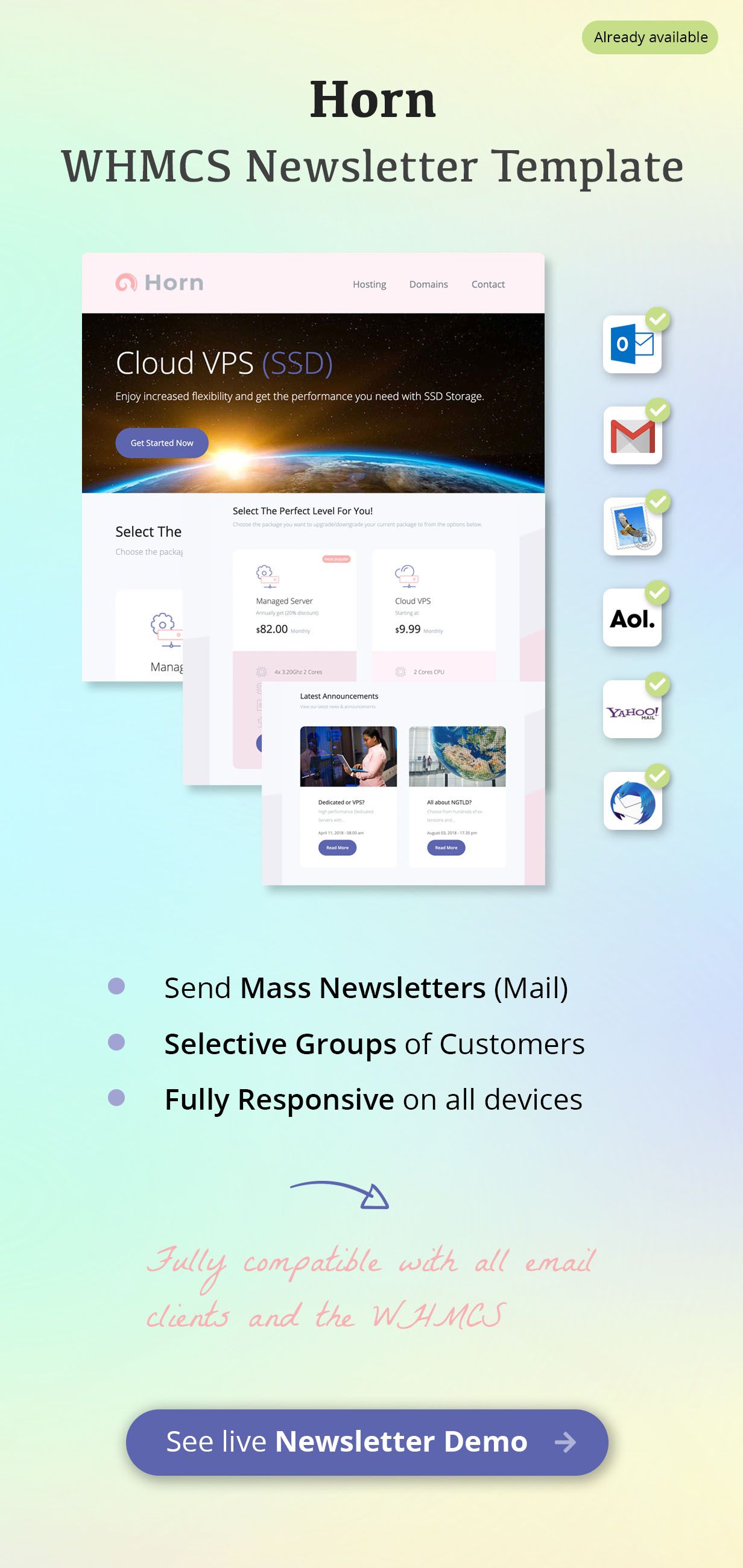 WHMCS Newsletter Template
