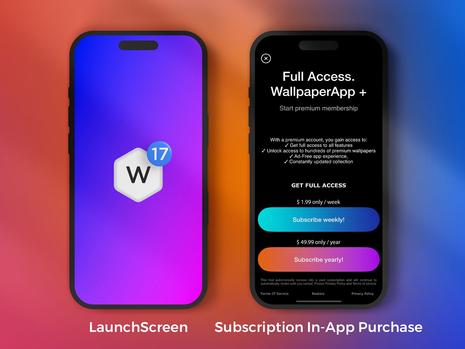 Full-Featured iOS Wallpaper App - Swift Based, AdMob & In-app Purchase Integrated, Full Source Code - 3