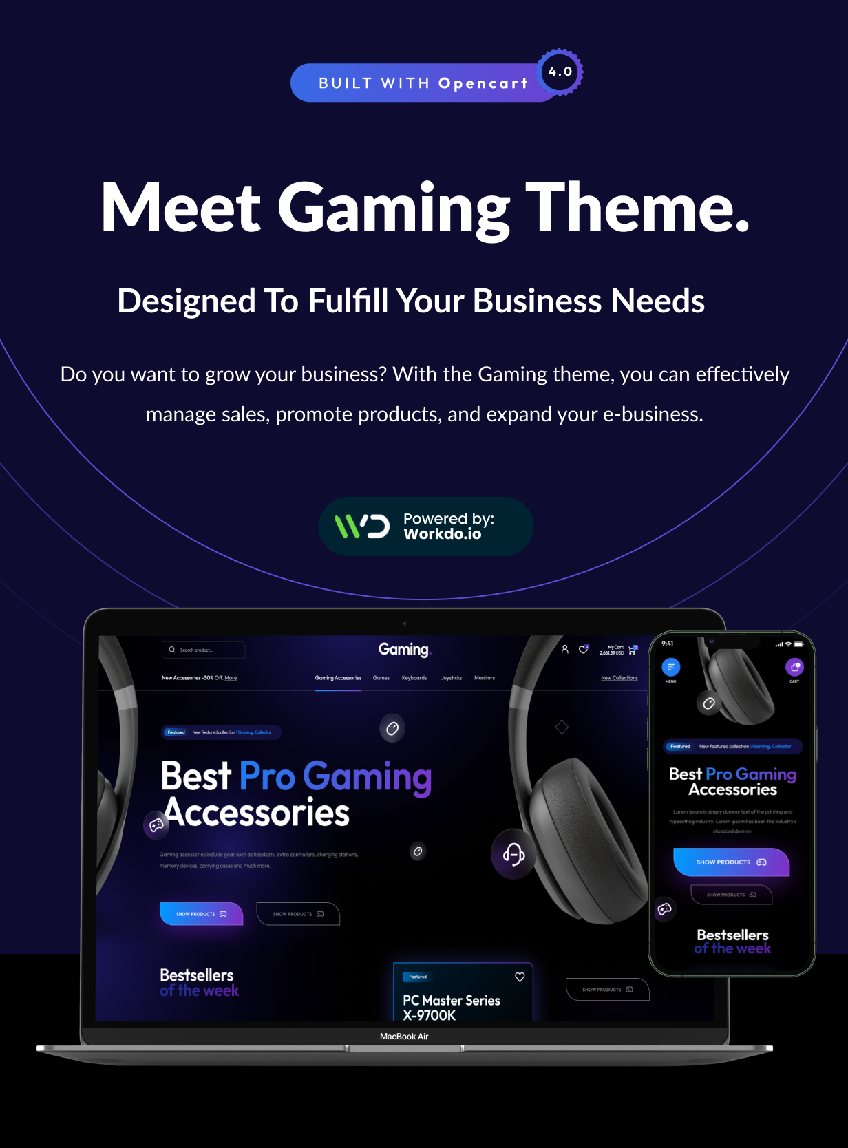 Gaming - Opencart 4 Game Store Theme - 4