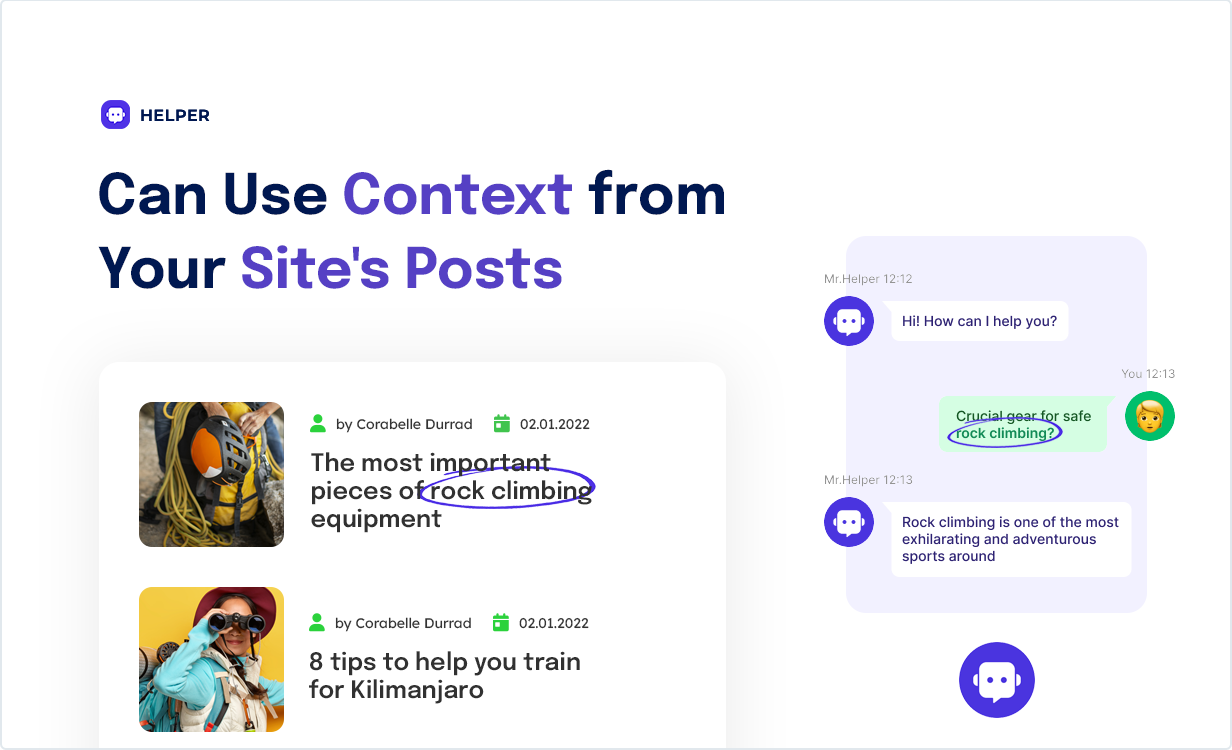 Can Use Context from Your Site's Posts