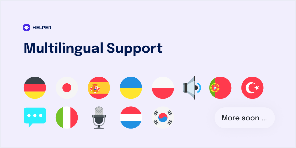Multilangual Support