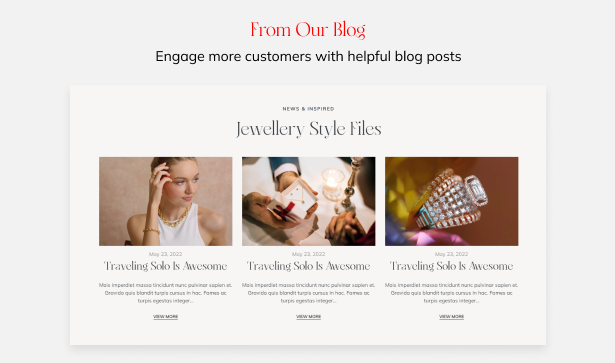 From Our Blog
