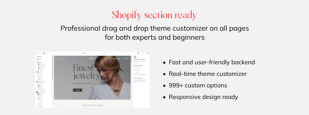 Shopify section ready