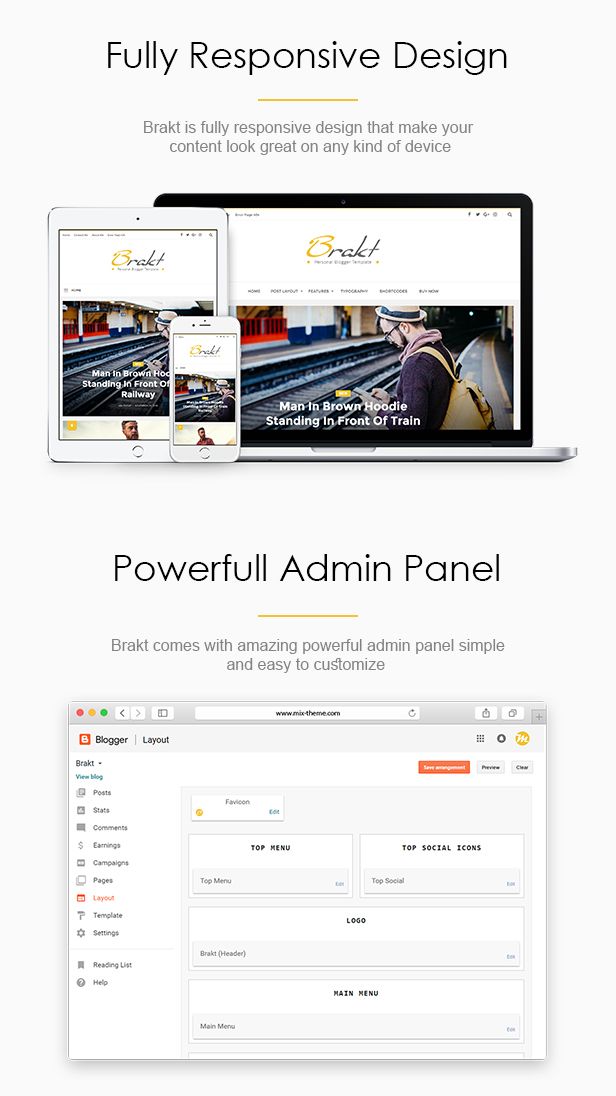 Brakt - Personal Blogger Template - 13