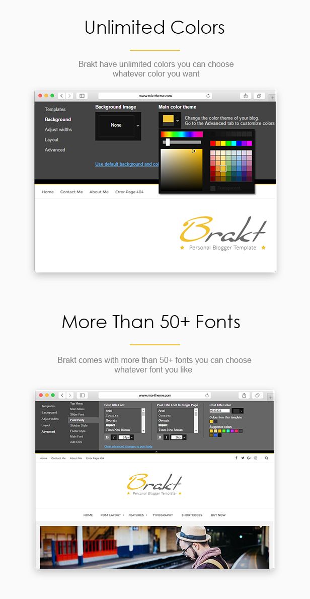 Brakt - Personal Blogger Template - 15