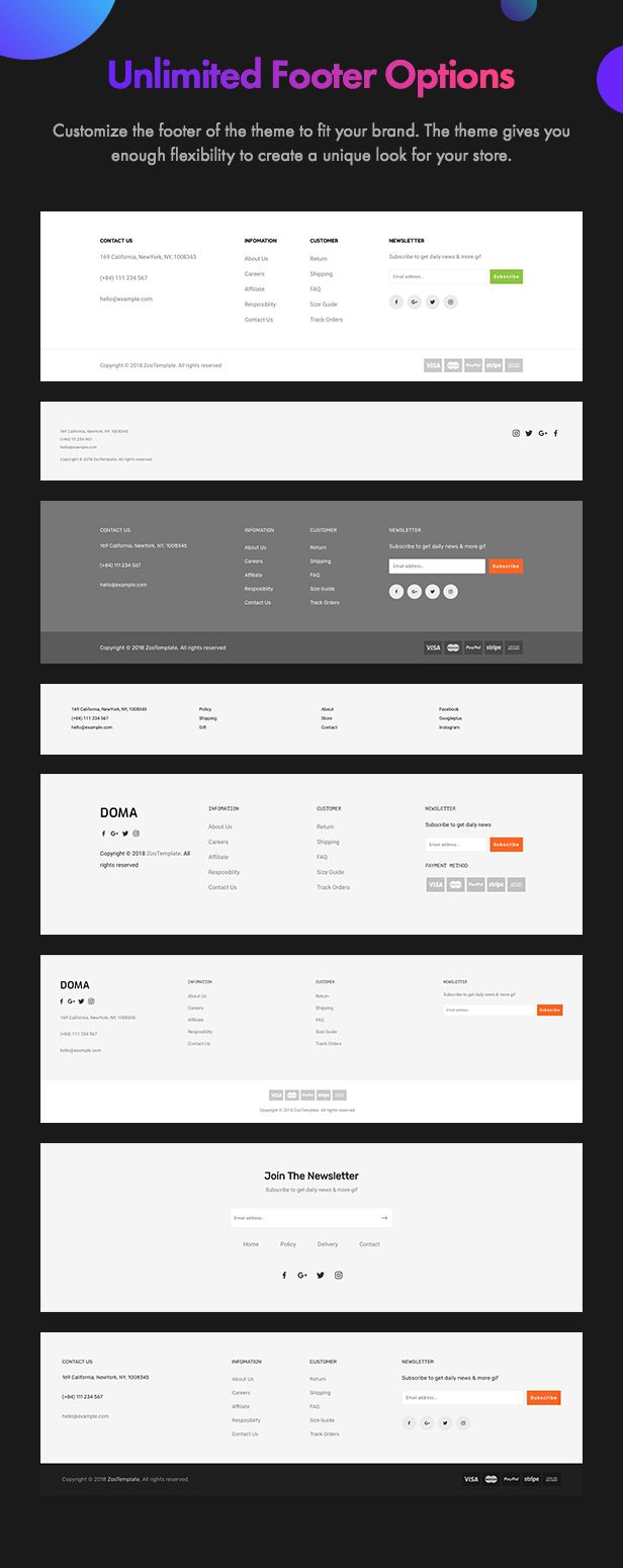 Doma Multipurpose Responsive Magento 2 Theme - 15
