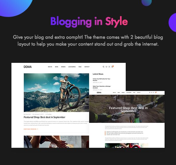 Doma Multipurpose Responsive Magento 2 Theme - 29
