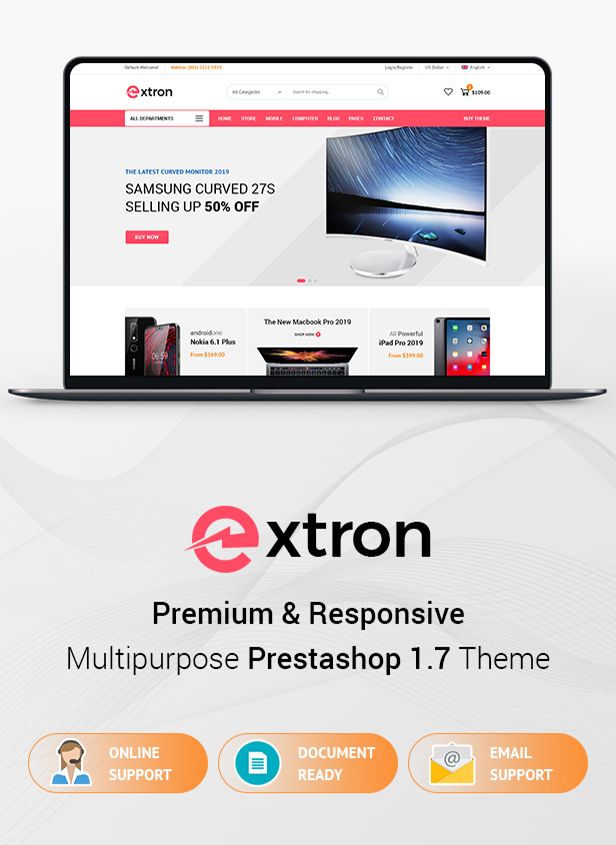 Extron Prestashop Theme