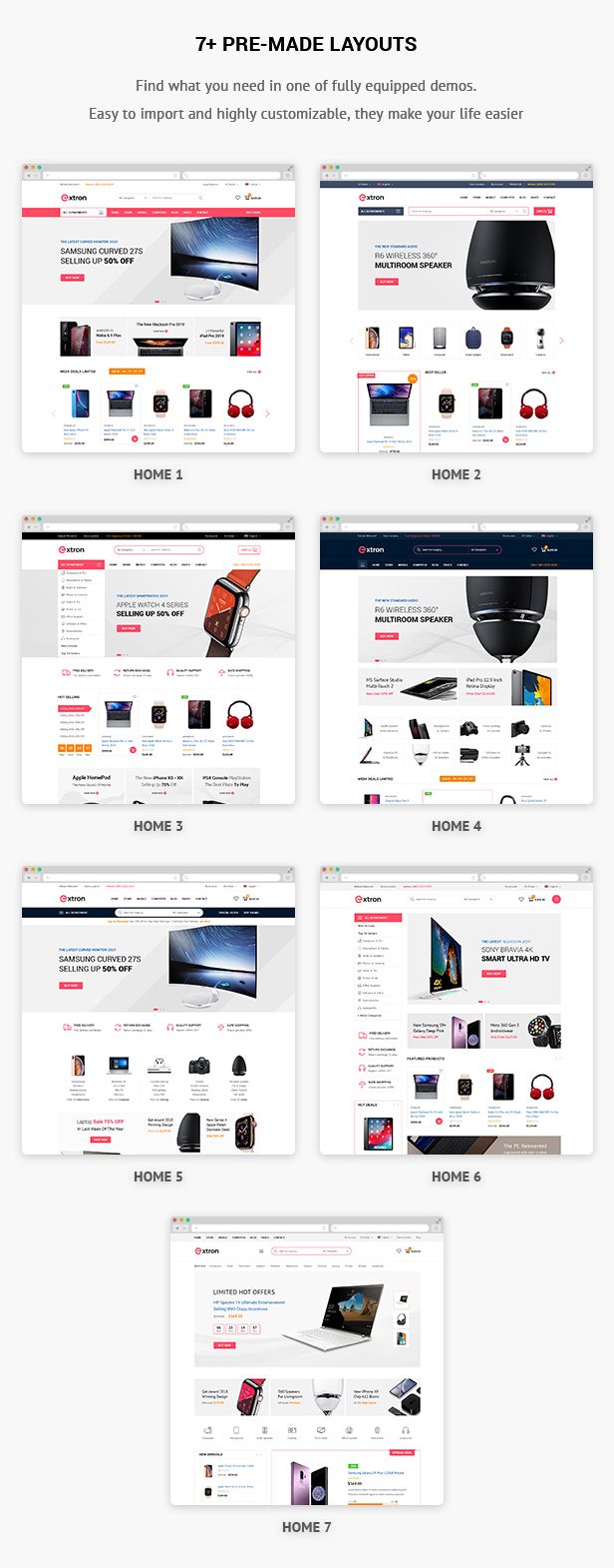 Extron Prestashop Theme