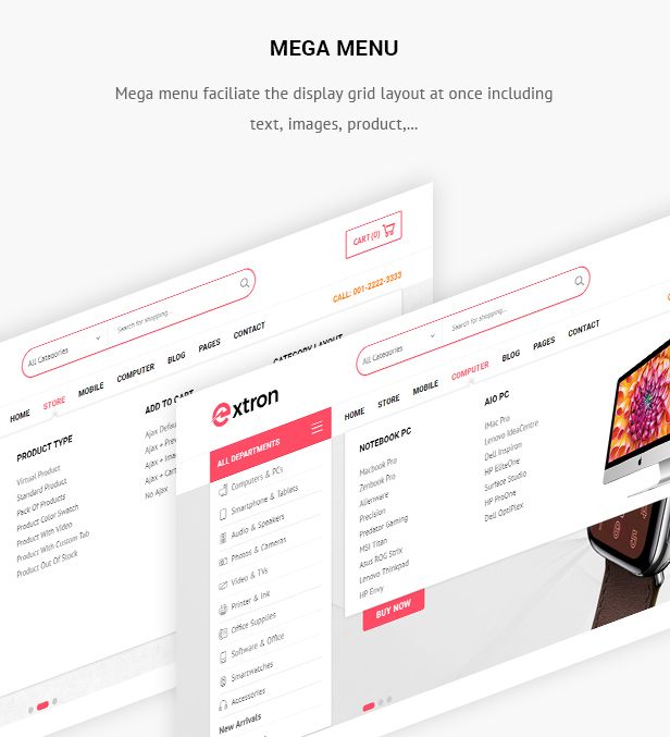 Extron Prestashop Theme
