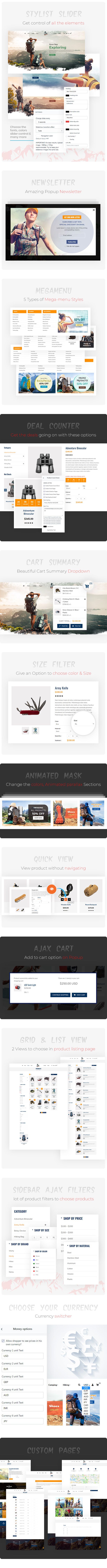 Hikez | Trekking and Hiking Shopify Store - 3