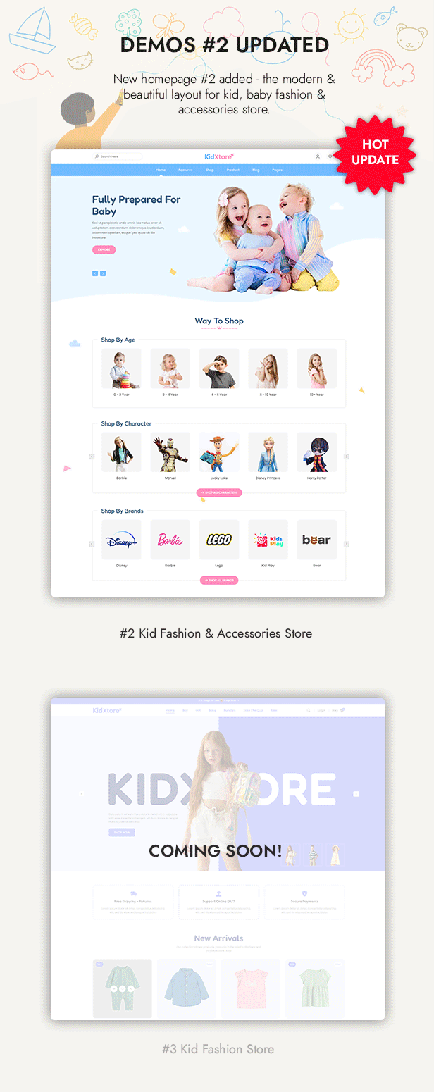 KidXtore - Baby Shop and Kids Store Shopify Theme - 2