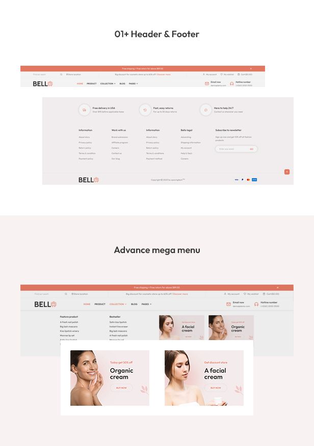 Bello - The Cosmetics & Beauty Responsive Shopify Theme - 2