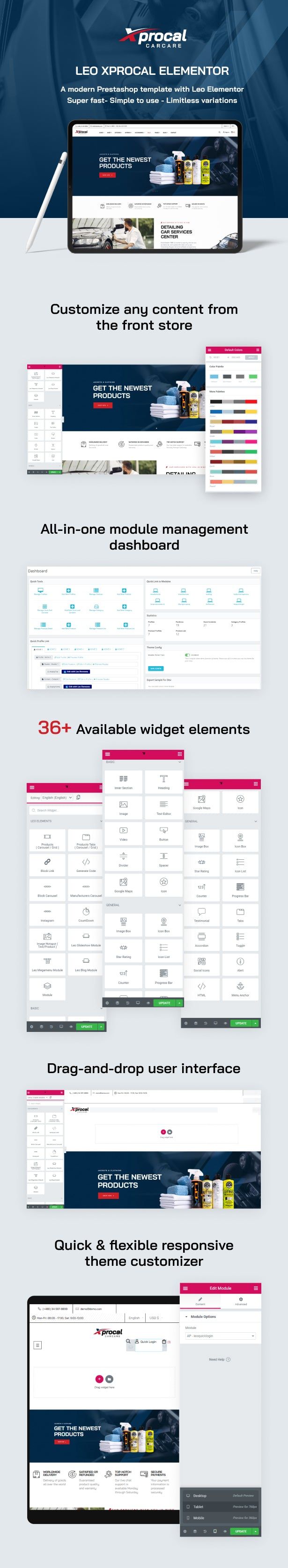 Leo Xprocal Elementor