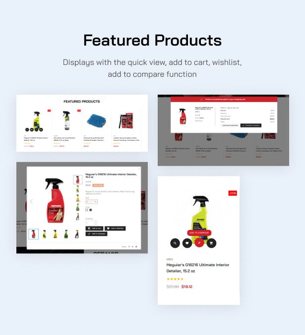 Stunning Featured Product Display