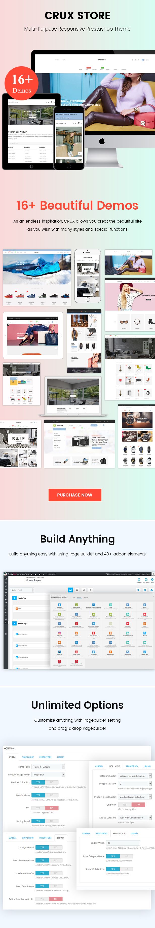 Crux Store Prestashop Theme