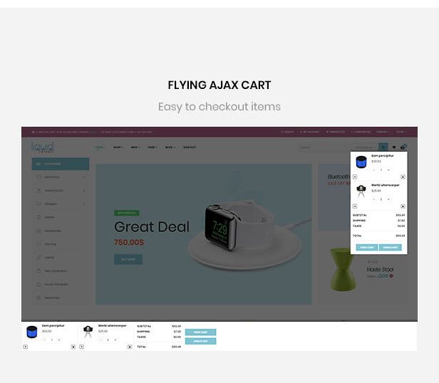 flying ajax cart
