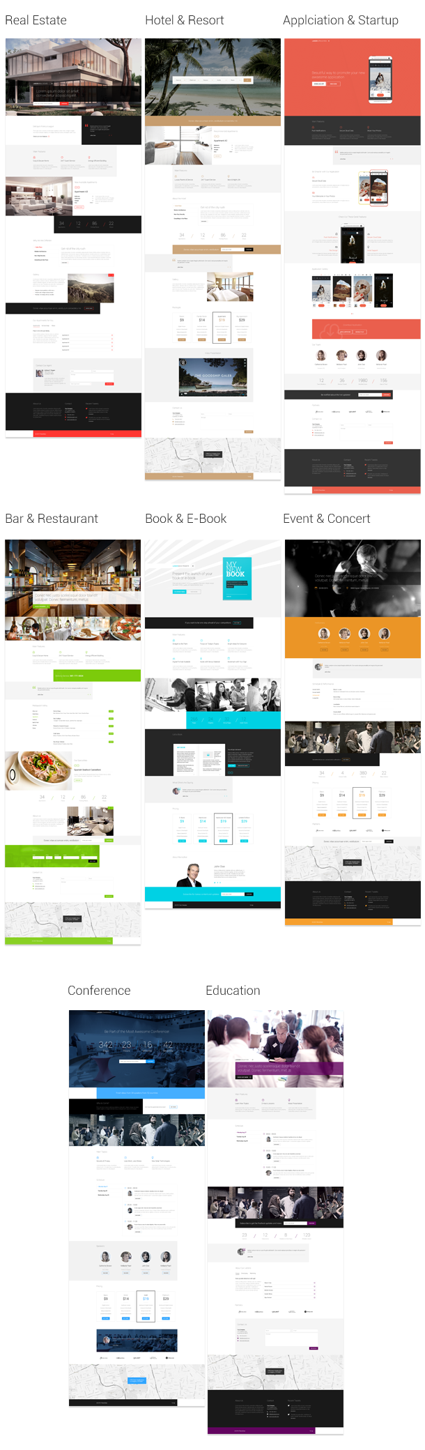 Lander - Landing Page HTML Templates - code.market