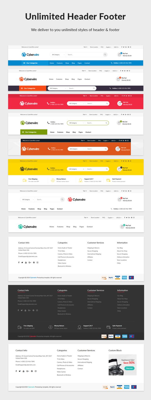 CyberWire - Premium Prestashop Theme