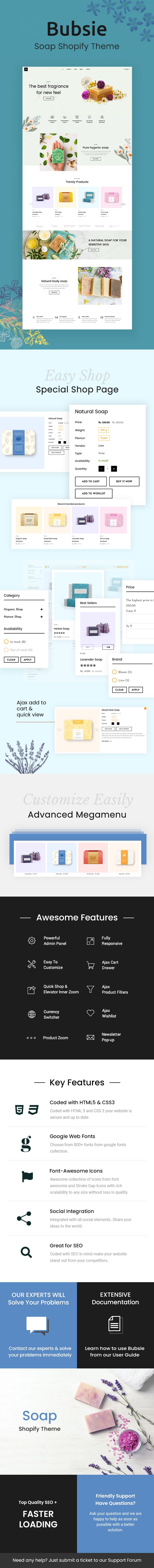 Bubsie - Handmade Cosmetics Shopify Store - 1