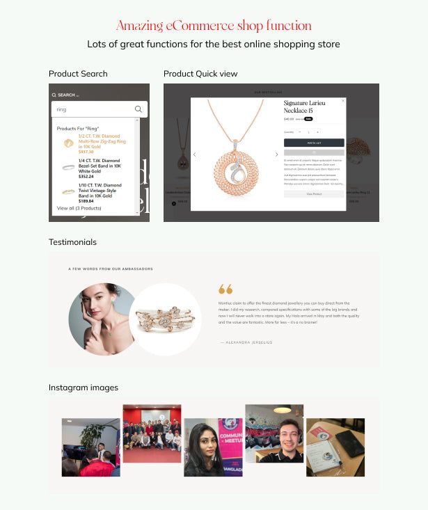 Complete solution for your  eCommerce website