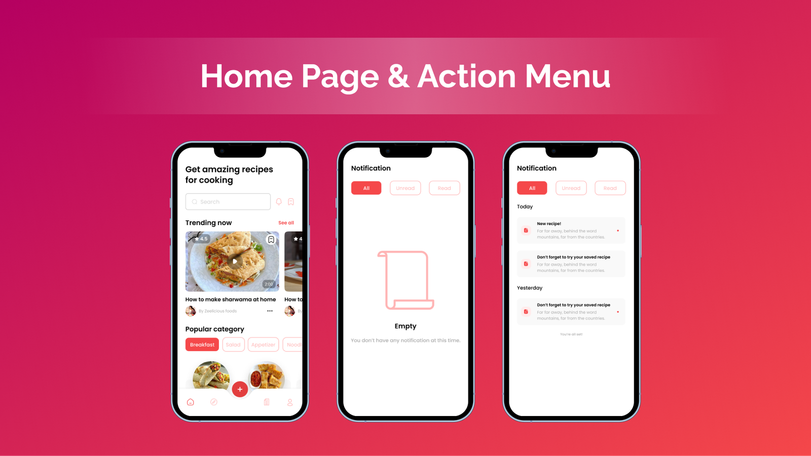 World Food Recipe | Food Recipes  | Flutter iOS/Android App Template - 8