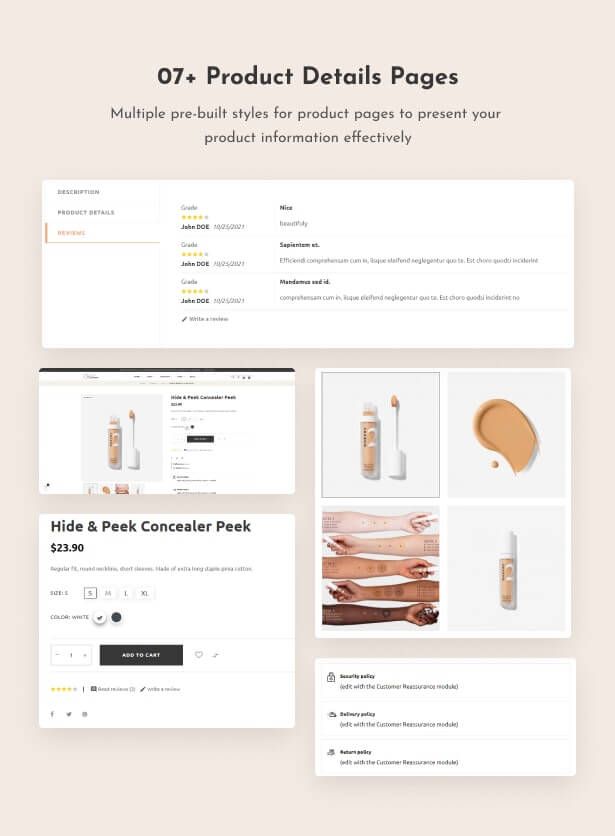 07+ Product Details Pages