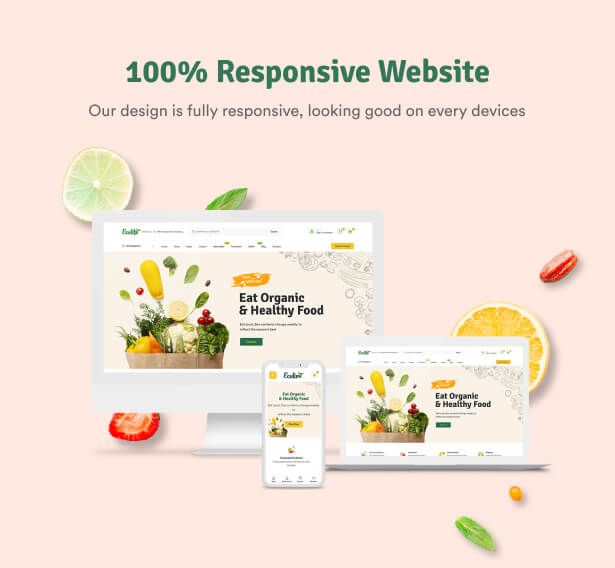 100% Responsive Website
