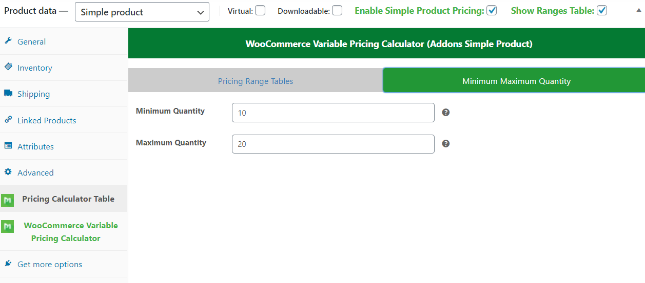 Measurement Price Calculator plugin for WooCommerce - 4