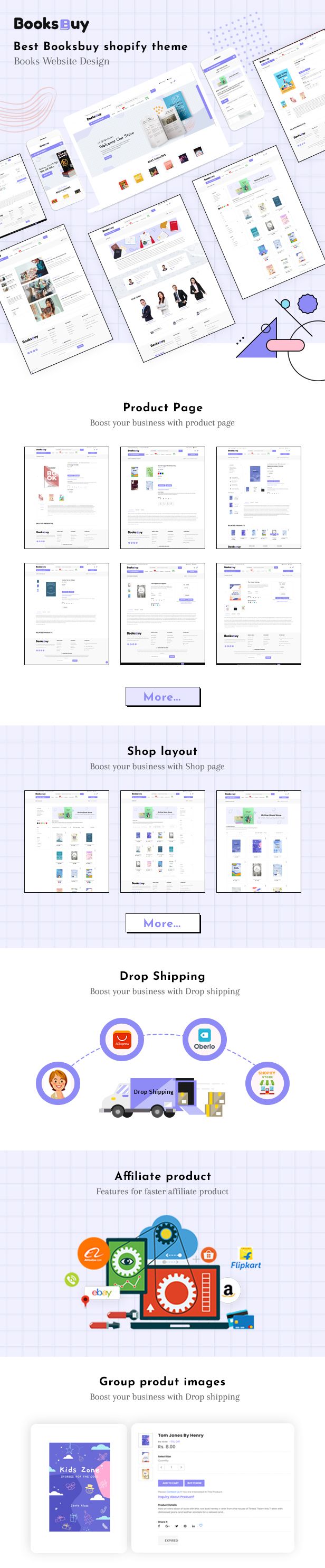 Booksbuy  - eBooks Shopify Theme