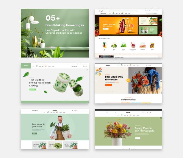 05+ Breathtaking Homepages