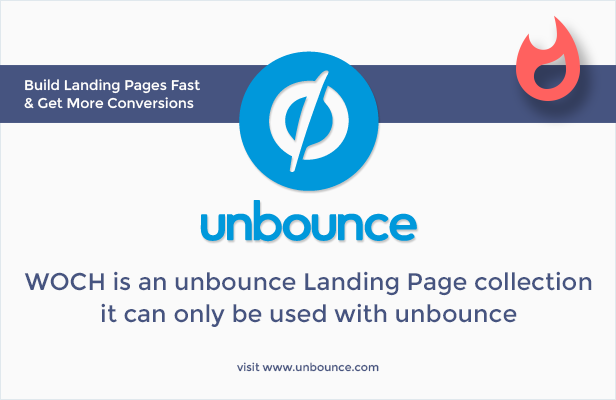 WOCH - Startup Collection - unbounce Responsive Landing Page - 2