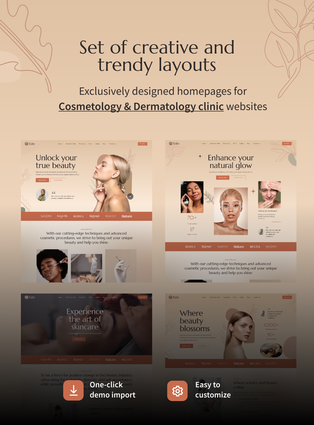 Este - Cosmetology & Botox Injection Dermatology Clinic WordPress Theme