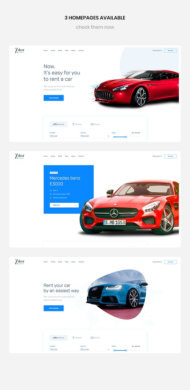 multiple homepages