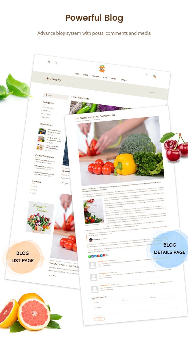 Freshy Prestashop theme