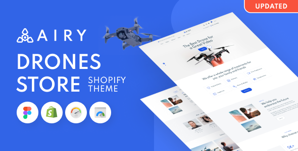 Airy – Drones Store Shopify Theme