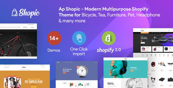 Ap Shopic - Bicycle & Multipurpose Shopify Theme image