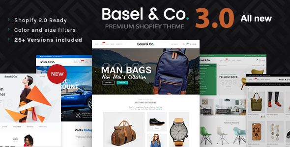 Basel – Multipurpose Ecommerce Shopify Theme