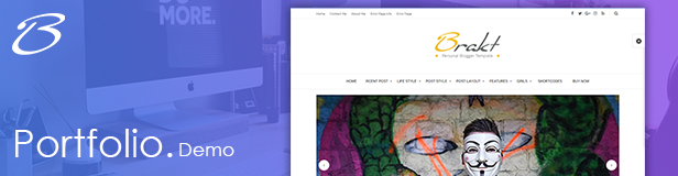 Brakt - Personal Blogger Template - 7