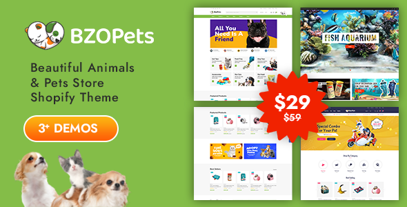 BzoPets - Pet Store and Supplies Shopify Theme image
