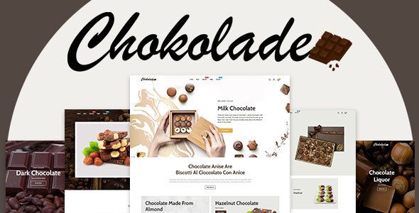 Chokolade | Chocolate Sweets & Candy And Cake Shopify Theme