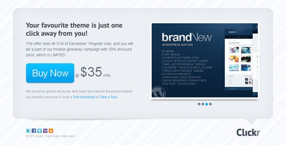 Clickr Landing Page