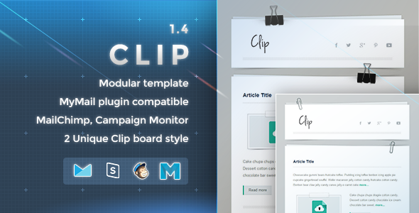 Clip - Responsive Email Template
