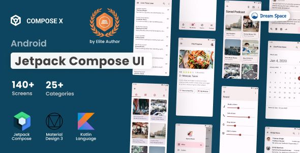 ComposeX - Android Jetpack Compose UI 1.0