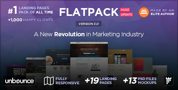 FLATPACK – Multipurpose Unbounce Pack