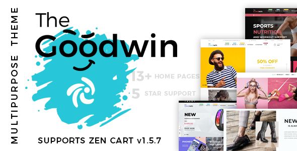 Goodwin - Premium Multipurpose Zen Cart Theme image